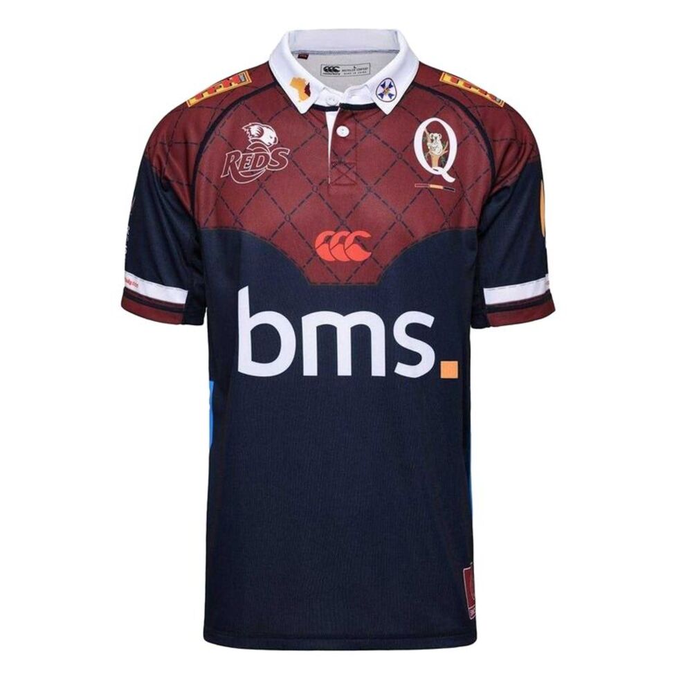 Canterbury Unisex Adult Quilted Rugby Shirt / Navy